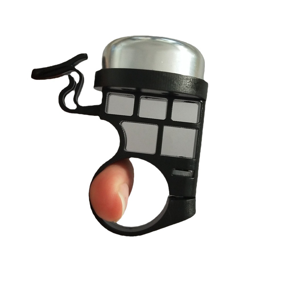 Campana de bicicleta de montaña campana de mano campana de bicicleta/31,8 agujero grande calibre campana de tono único