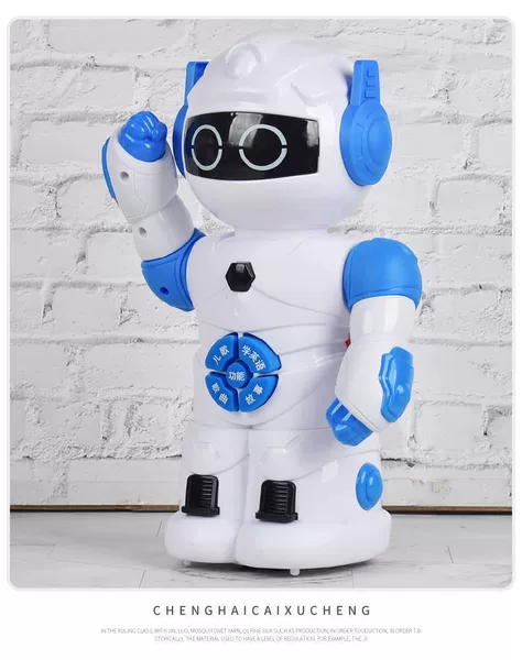 Blue robot, pack