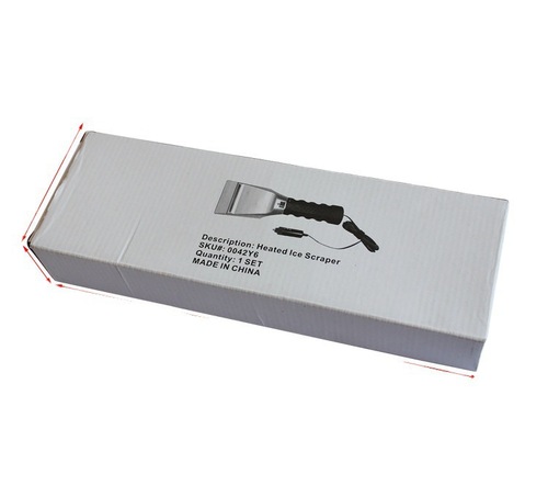 Cross-border car winter snow shovel multifunctional heated snow shovel ice shovel 12v heated winter snow removal tool