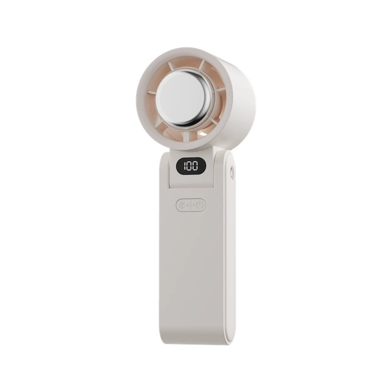 Small handheld foldable air fan, travel brushless engine