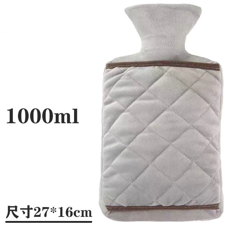 Plush keep warm water container, capacious hand warmer PVC