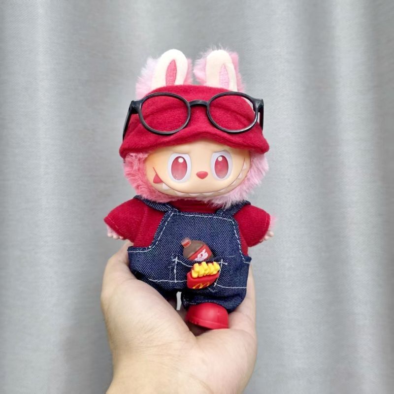 ラブブ人形の着せ替え服 ラブブ1代目、2代目、3代目のベビー服、スカート、オーバーオールスーツ、超かわいい|undefined