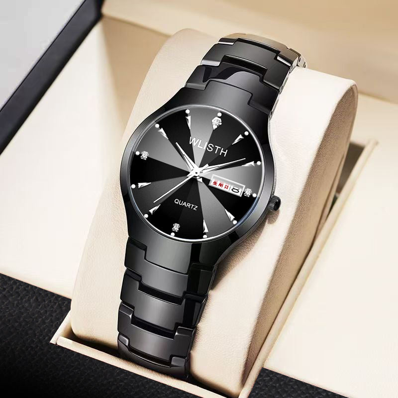 High-Looking Watch Bracelet Couple Style Fashionable Men's Watch Women's Watch Waterproof with Calendar Quartz Watch Cross-Border Hot Sale
