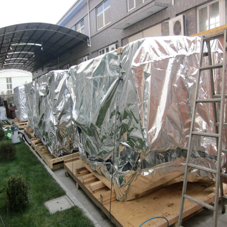 16丝150克 镀铝编织袋机械立体袋设备海运防潮防水防锈袋可抽真空