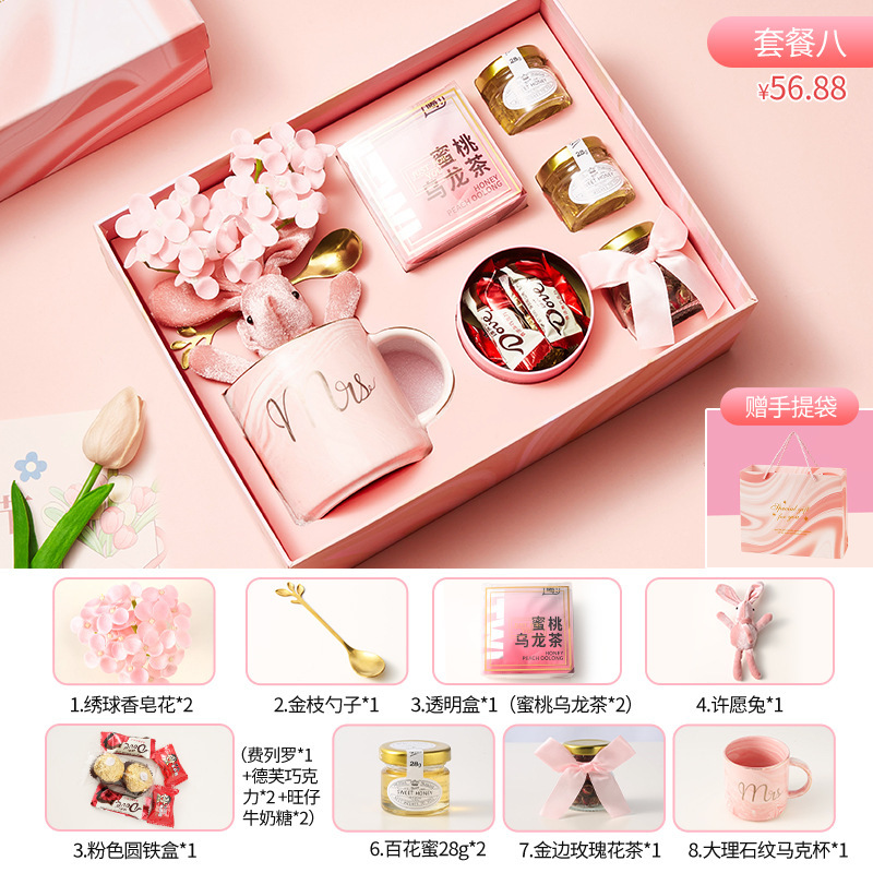 美业开业伴手礼美容院送客户小众高级2025新款实用小礼品礼盒套装|undefined