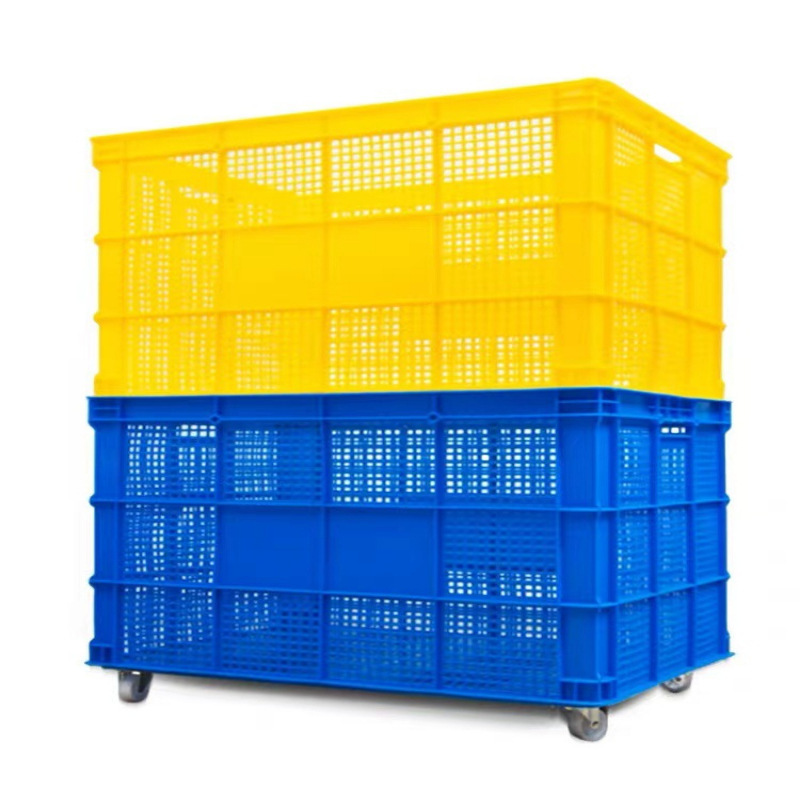 塑料筐长方形加厚大号水果蔬菜运输货框子工厂收纳储物快递周转箱