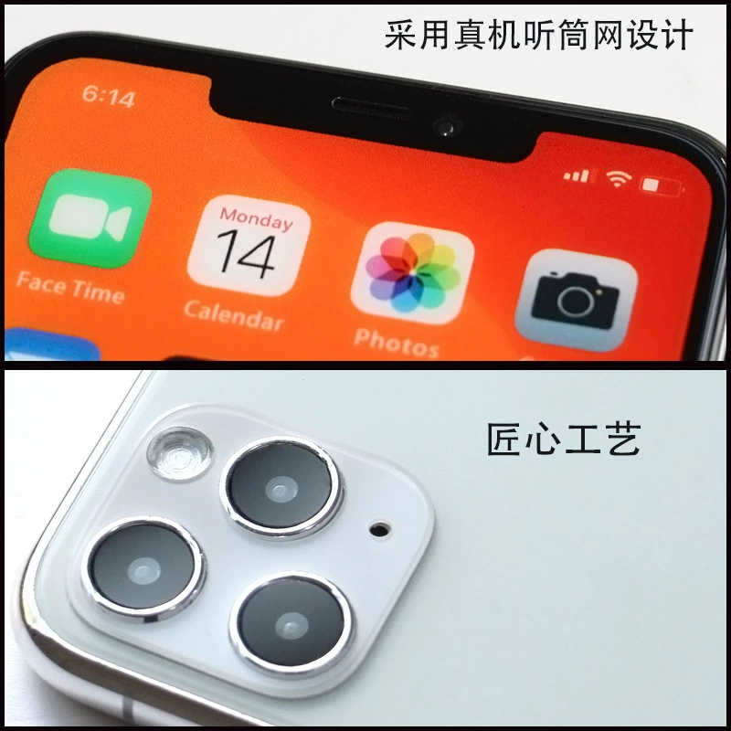 Реальная демонстрационная модель (совместимая с iPhone) — несколько моделей XS/11/12/8, черные варианты экрана