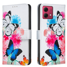 适用iPhone16E手机皮套 三星S25卡通彩绘插卡钱包保护套红米A5 4G