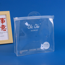 eva透明拉链袋 旅行便携大容量洗漱袋多功能防水化妆品收纳包批发