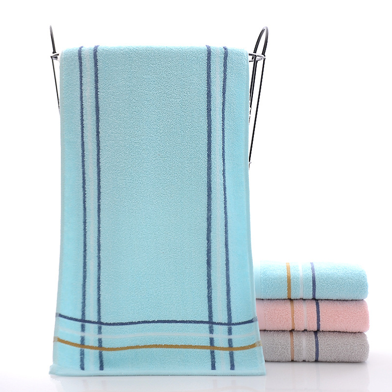 Toalhas de rosto de algodão absorvente macias para casal_voghion.com