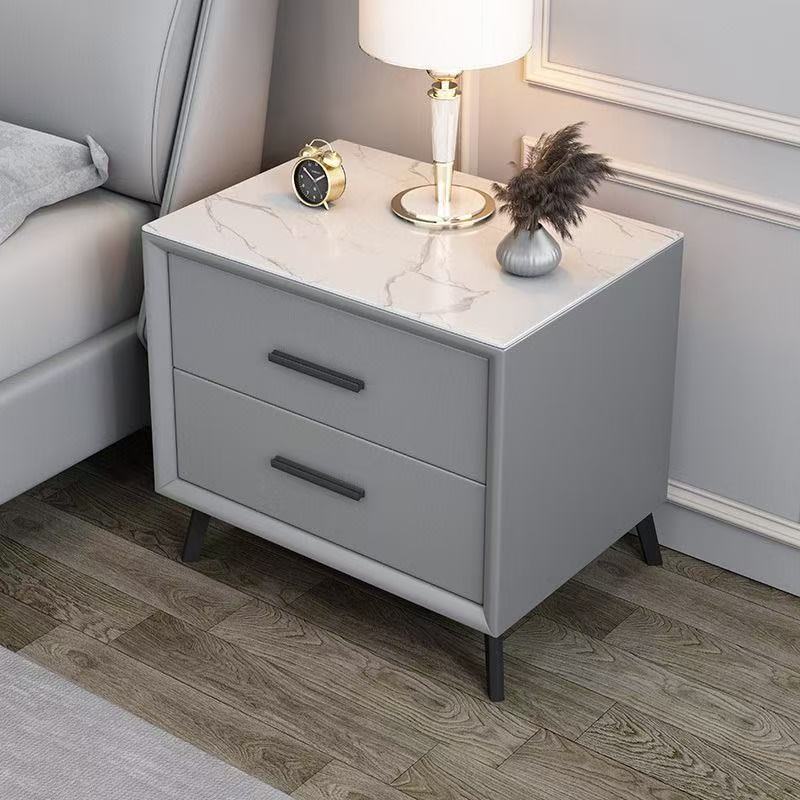 Bedside Table Bedroom Pine Simple Modern Light Luxury Home Fully Equipped Slate Bedroom Bedside Table Mini Storage Storage