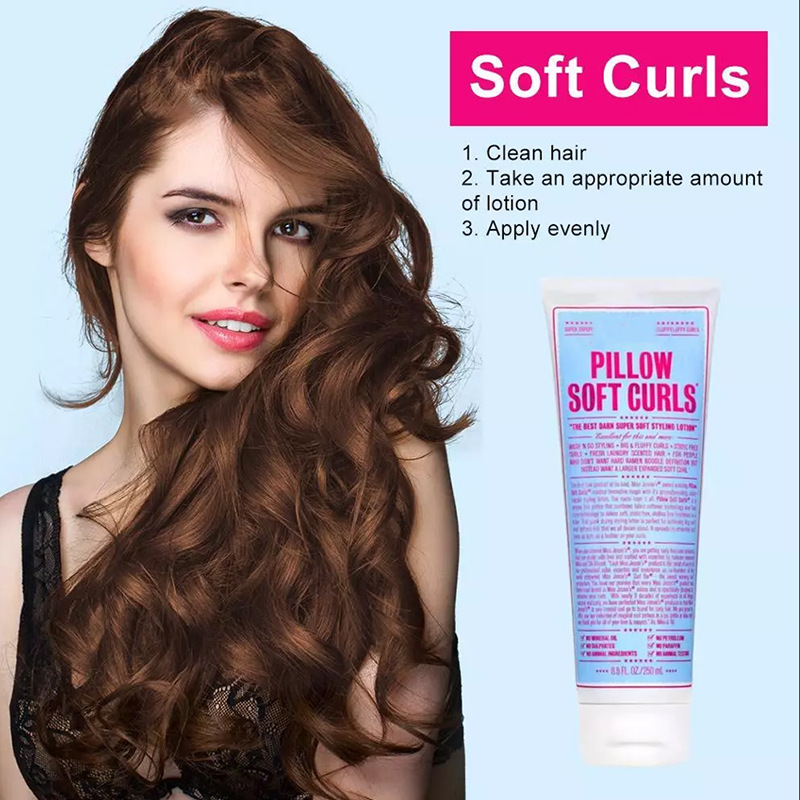 クロスボーダーsofthair cream柔らかいヘアクリームふわふわした自然なしなやかなカールセットの化粧水