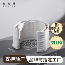 3D打印陶瓷花瓶傲美斯Omaysn跨境小件艺术品客厅装饰品创意摆件