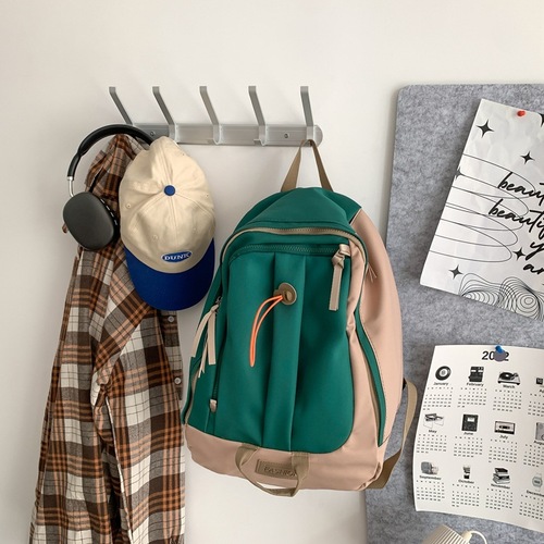 Women's 2025 New Dual Shoulder Bag Fashion Travel Small Bag Lightweight Oxford Cloth Versatile Women's Backpack