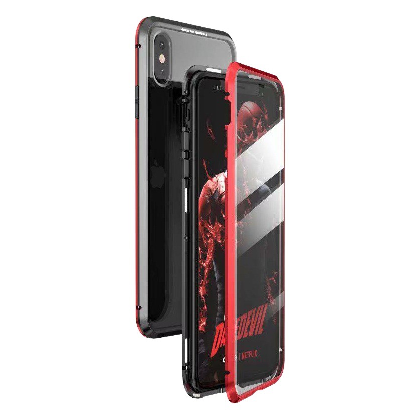 Aplicación transfronteriza iPhone16promax HD vidrio de doble cara SE4 Wanmagnetic King 13pro funda para teléfono móvil Apple 15