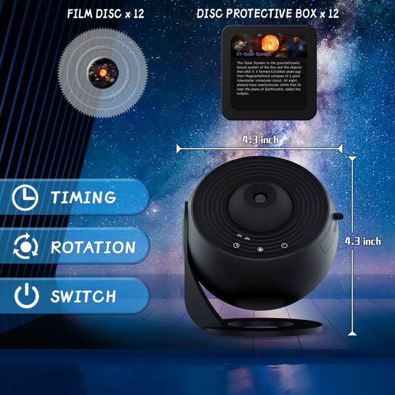 国境を越えた地球儀銀河星空投影ランプ寝室の雰囲気ライト HD フォーカス USB ナイトライト|undefined