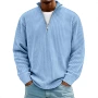 长袖立领秋冬男士卫衣