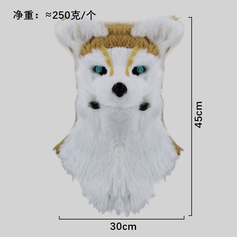 Puede abrir la boca, divertida serie de sombreros de animales, mascarada, máscara de mordida de boca, accesorios de actuación de fiesta de Halloween