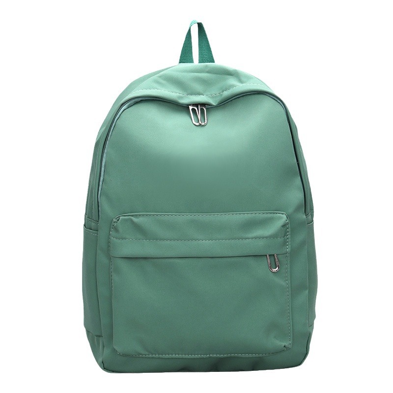 Ins mochila estilo coreano bolsa de viaje de gran capacidad color sólido estudiante de secundaria mochila mujer mochila de pareja al aire libre