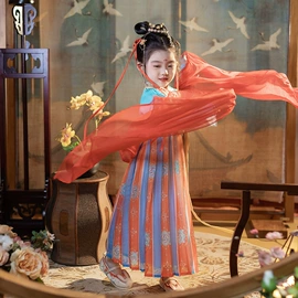 童汉服;童民族服装;连身衣、爬服