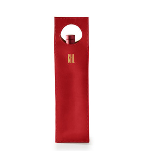Wholesale single leather portable wine bag wine beverage bottle leather case packaging business gift box bag