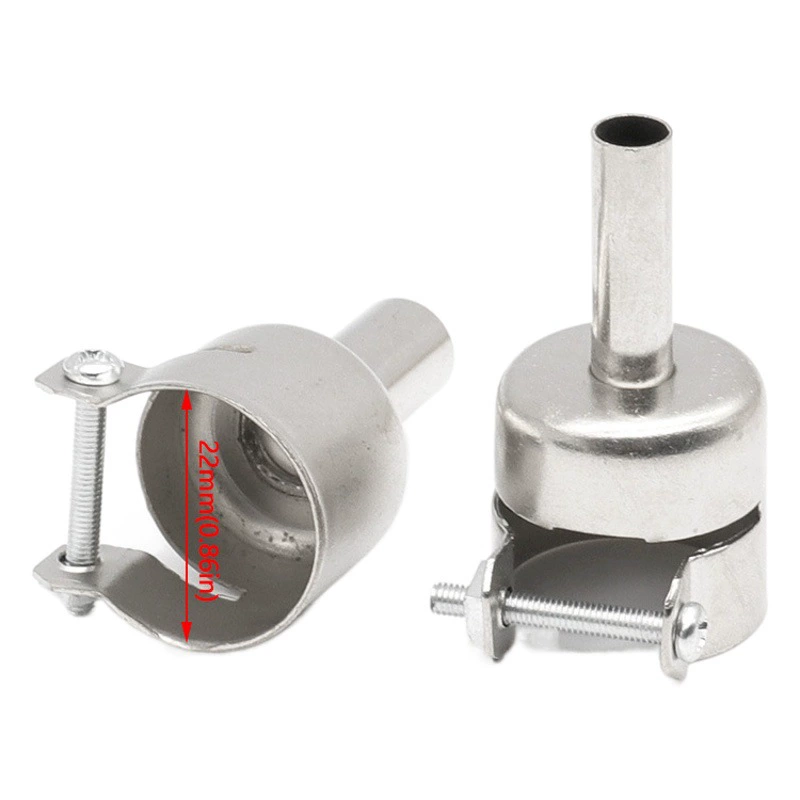 Насадка для термофена 3-10 мм, насадка для термофена для паяльной станции, круглая насадка для термофена 850, головка для пневматического пистолета