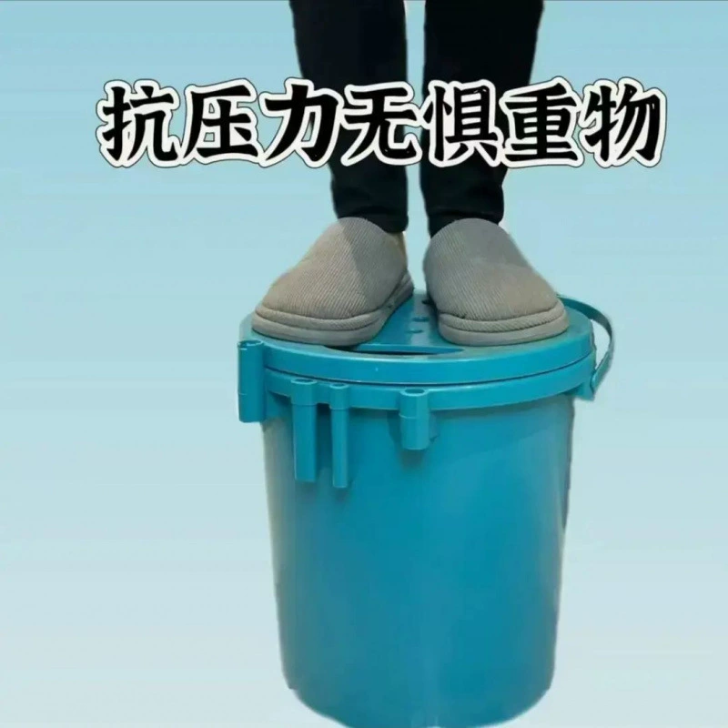 Fishing gear mini fishing box ultra-light multi-functional sitting fishing bucket live fish bucket stream thickened fishing bucket
