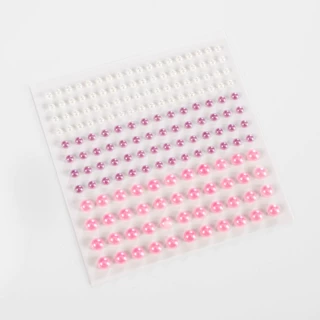 哇喔儿童水晶粘贴女孩公主水晶钻石贴画装饰3D小珍珠益智奖励宝石