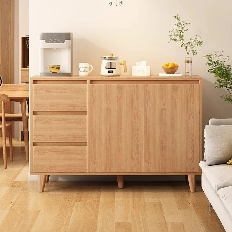 Буфет, настенный встроенный шкаф, шкаф для хранения в гостиной, заводской цельный оптовый шкаф для хранения, бытовой шкаф, цвет из массива дерева