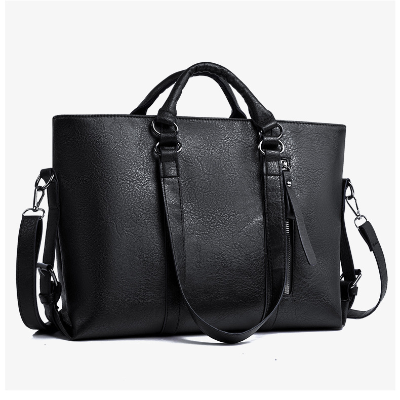 Women's Shoulder Tote Bag Retro Large Capacity Designer Handbag_voghion.com