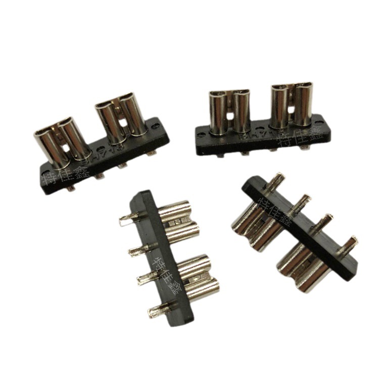 现货供汽车保险丝座 插片保险丝端子  中型插片端子带PCB板保险座