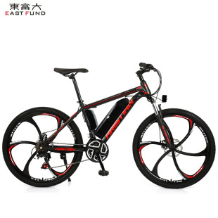 Manufacturers supply 26-inch mountain electric lithium bicycle adult variable speed cross-country assisted bicycle for export