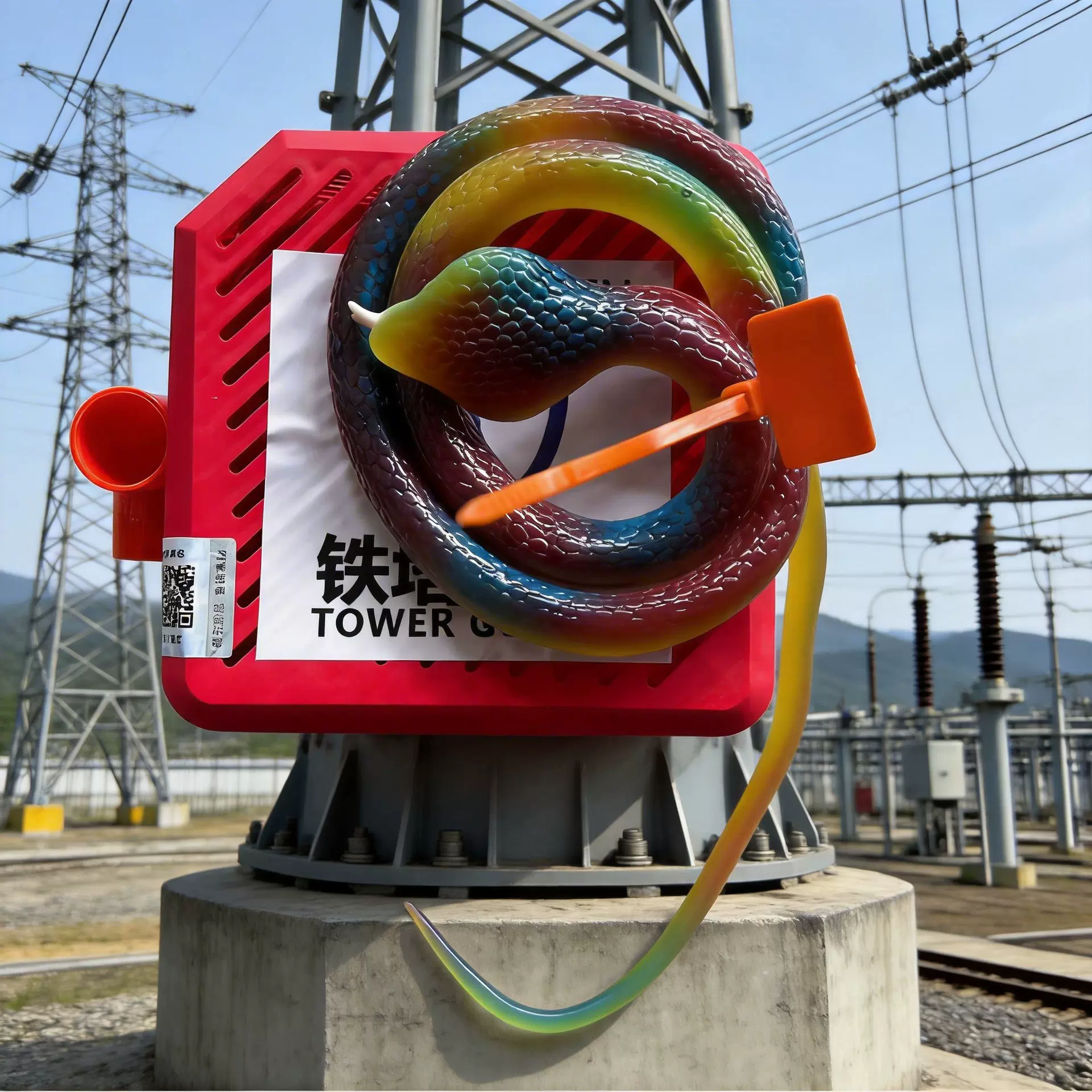 强力驱鸟器磁吸式通信电力设施高铁线路维保驱鸟凝胶剂专用防护