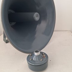 号筒扬声器+驱动头组合套装 AU-60+21寸号筒铝喇叭高音宣传叫卖扩