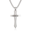 Accessory, fashionable sword, pendant, necklace stainless steel, Japanese and Korean