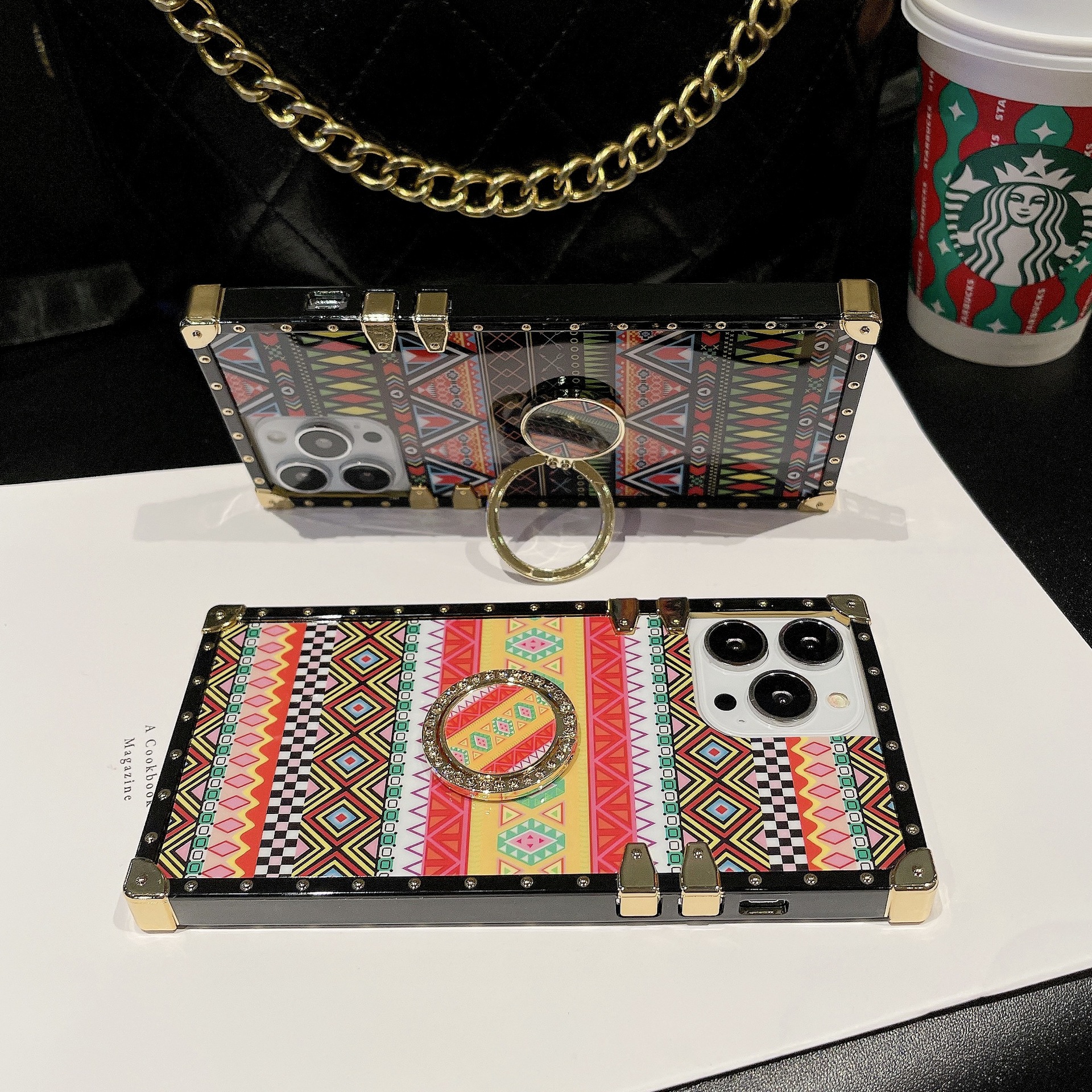 Etui na telefon w stylu bohemian dla iphone 15 pro max samsung s24_voghion.com