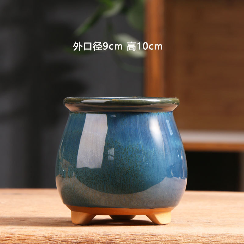 Xinghe leche frasco fábrica de macetas de carne doméstica venta directa cerámica especial maceta de cerámica clara al por mayor