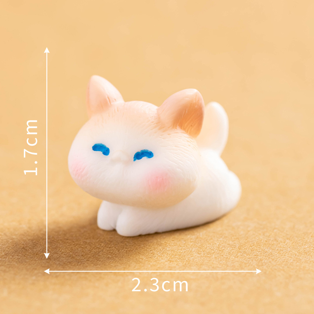 Kucing boneka kain nomor 5 / Keluarga kucing mini