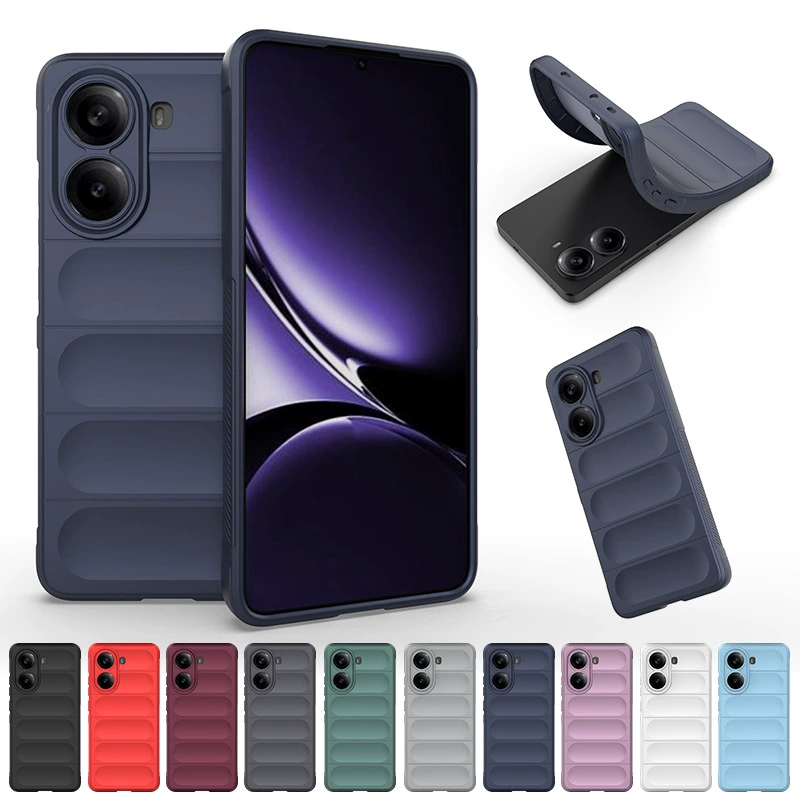 Подходит для Redmi Note14 Pro 4G, чехол Magic Shield с ощущением кожи, противоударный защитный кожух для K80 Ultra