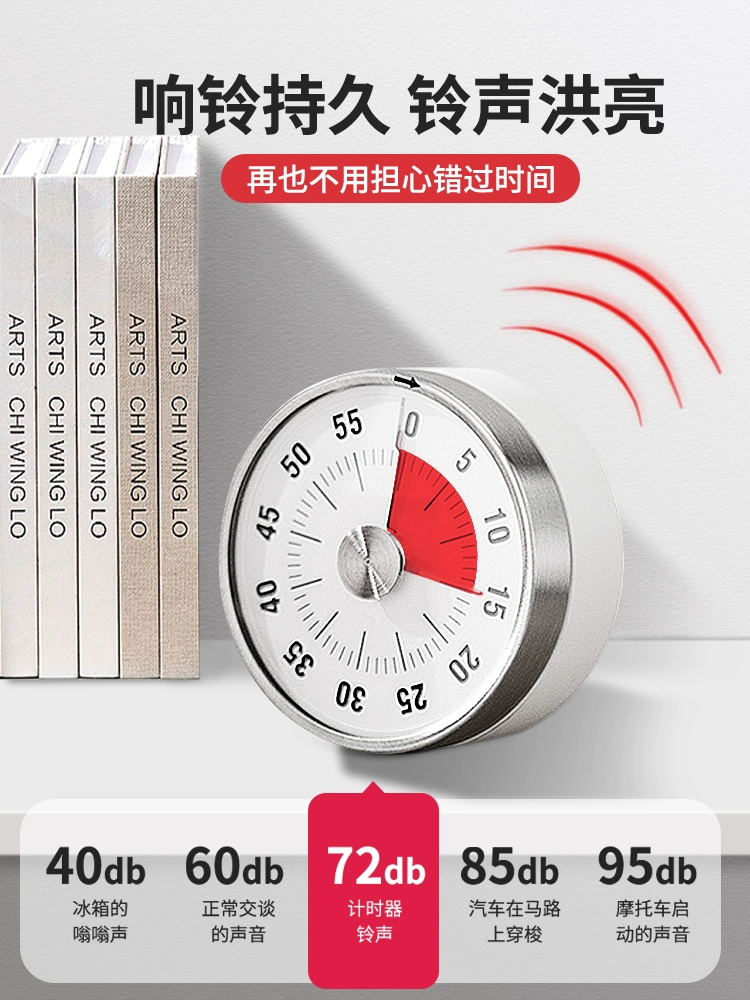 Visual Timinger Mechanical Timer Learning Self -discipline Children's Time Manager Reminder
