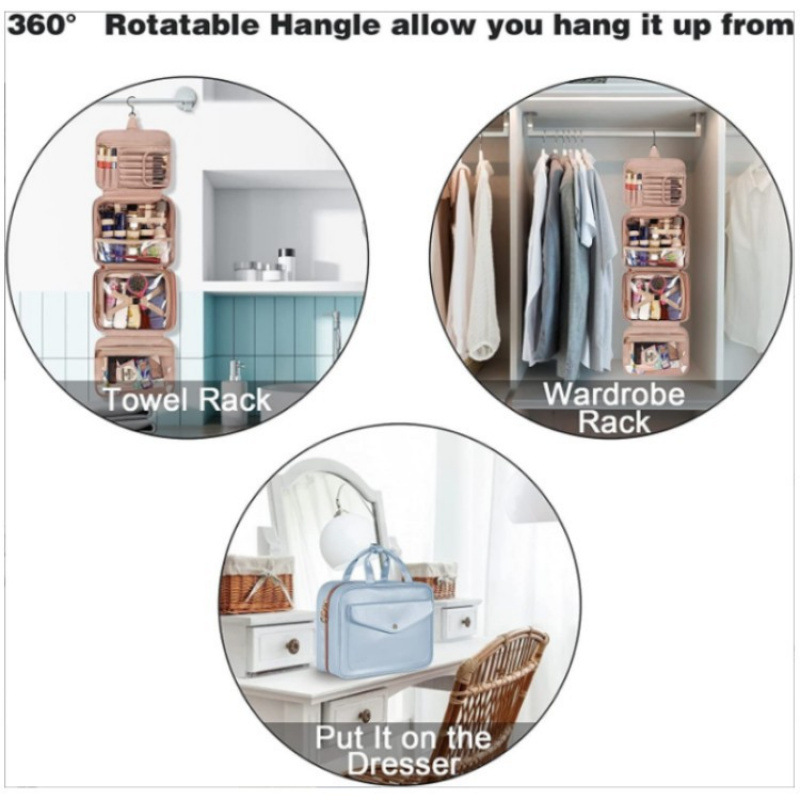 Bolsa de lavado en stock, bolsa de maquillaje, bolsa de viaje, bolsa de lavado, bolsa de almacenamiento, bolsa de viaje, bolsa de almacenamiento