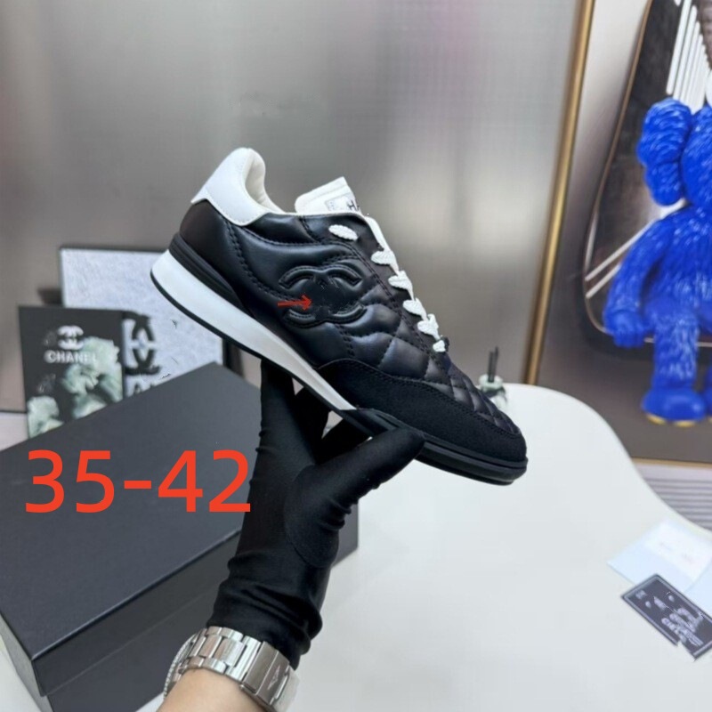 High-End Casual Sports Shoes for Women 2025 Autumn/Winter Genuine Leather Gat-Style Sneakers Tennis Lace-Up Quilted White Shoes High-End Casual Sports Shoes for Women 2025 Autumn/Winter Genuine Leather Gat-Style Sneakers Tennis Lace-Up Quilted White Shoes