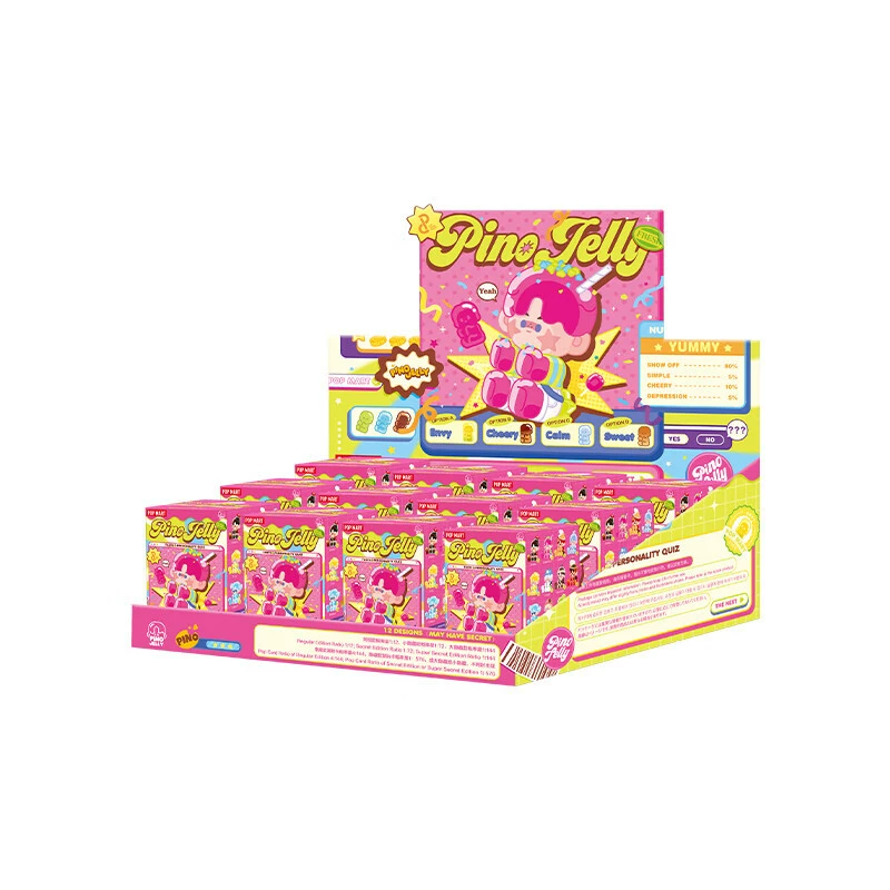 POP Bubble Mart Mart Pino Jelly Что за настроение сегодня?