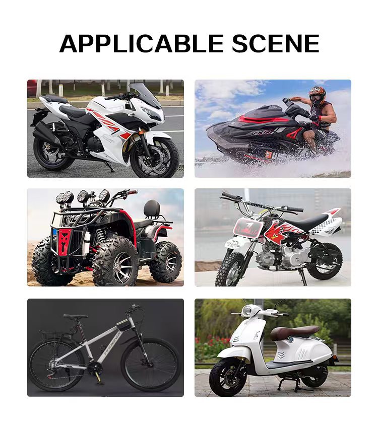 7 inch motorcycle driving recorder front 2K dual recording wireless carplay2W speaker portable navigator