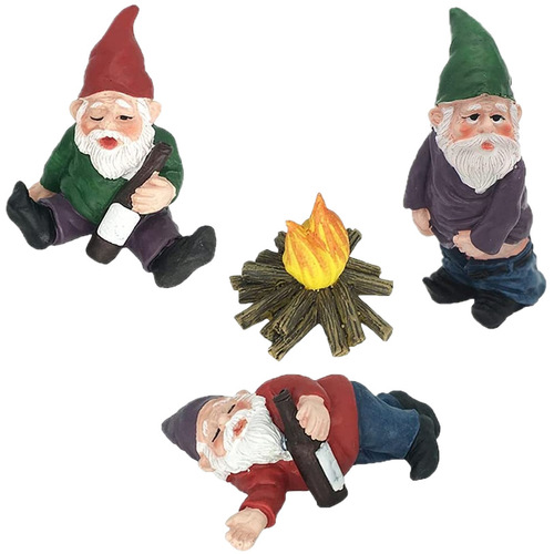 Micro-landscape Scene Decorative Ornaments Little People Personalized Garden Figurine Resin Craft