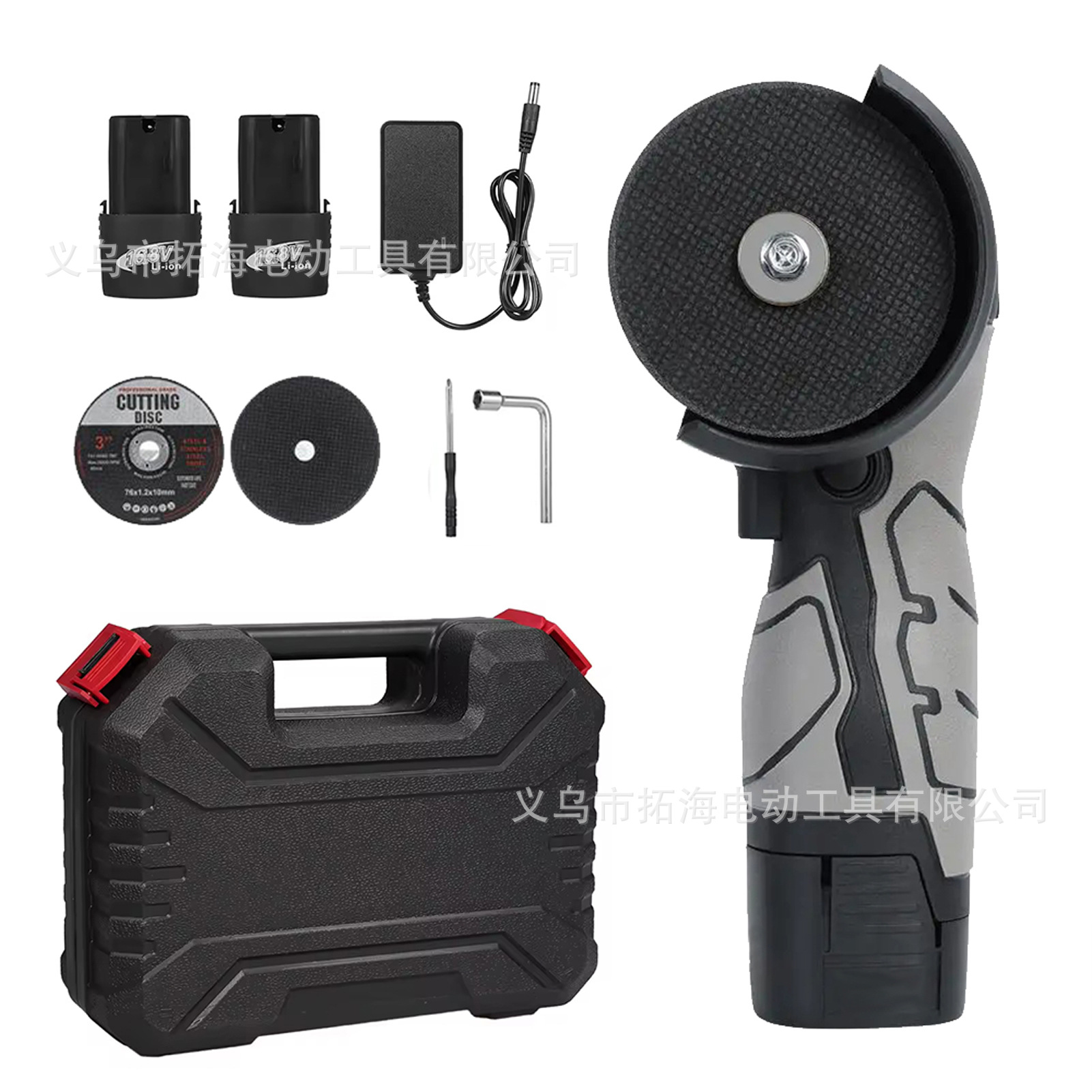 角磨机迷你手动家用打磨机锂电工具切割机电动小型磨光机跨境