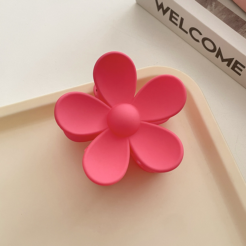 Clip de agarre de verano de gran tamaño, horquilla para el cabello en la parte posterior de la cabeza, gran cantidad de cabello femenino, tocado de clip de tiburón 2024 nueva horquilla