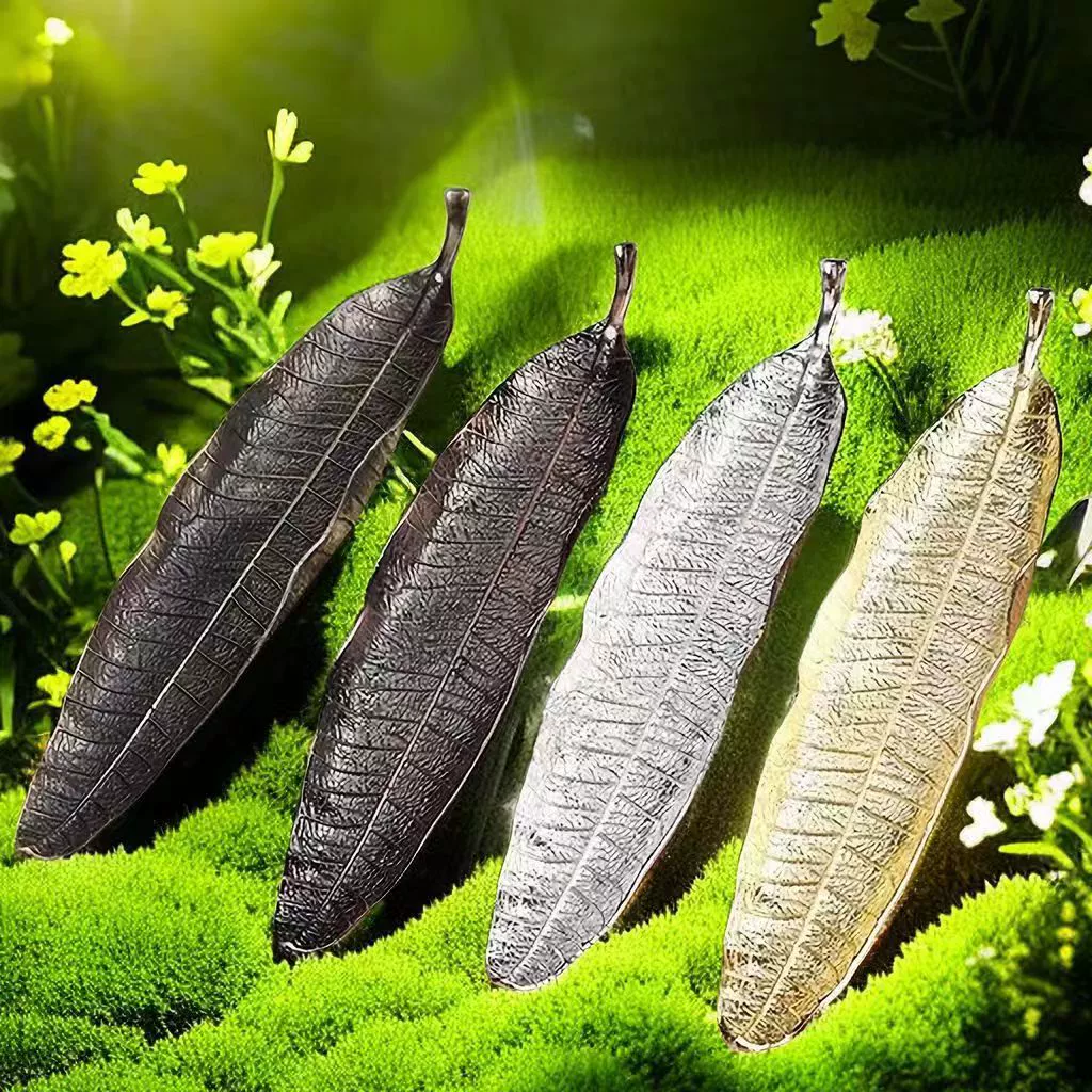 Оптовая скидка: креативный подсвечник/подставка для благовоний в античном стиле из сплава с листьями бодхи, набор для благовоний, украшение для офиса, подставка для сандаловых палочек, оптом