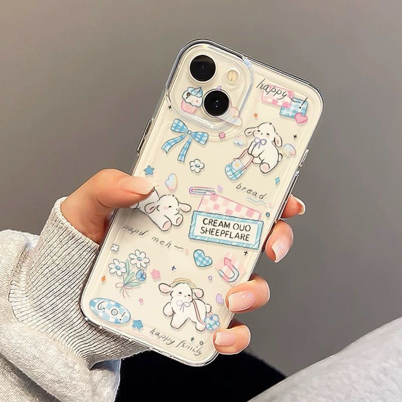 Cute Sheep Phone Case For Apple Iphone Models Protective Cover_voghion.com