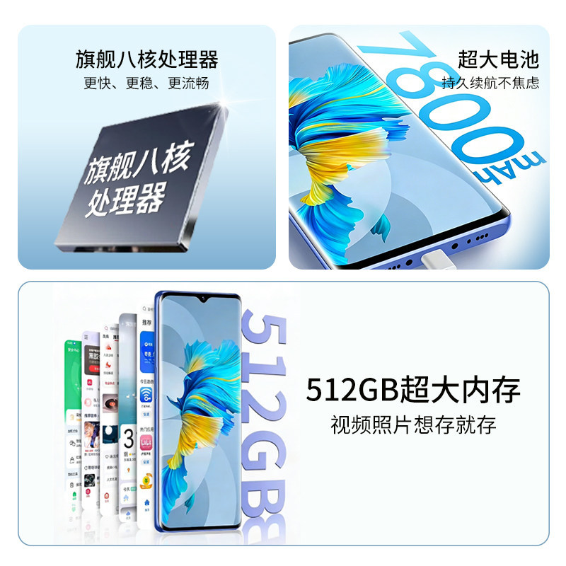 X300 teléfono móvil de 6,9 pulgadas mat50 estudiantes adultos juegos de teléfono móvil trabajo ancianos tarjeta dual standby 5G toda la red